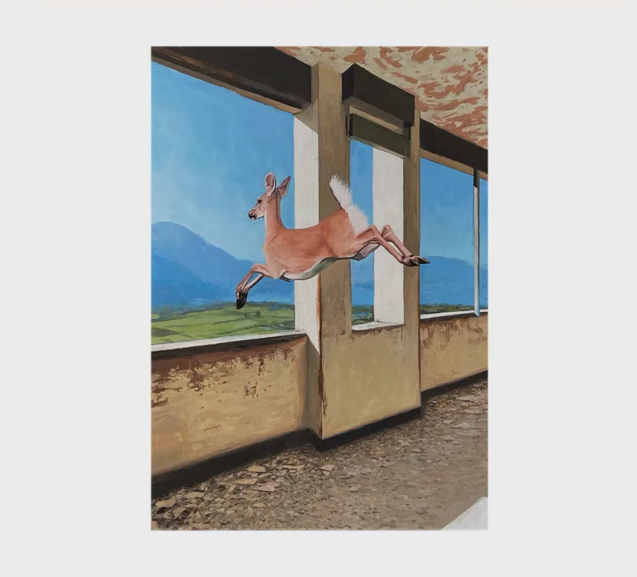 Josh Keyes Inside Out notebook by Trudeau Art Galley