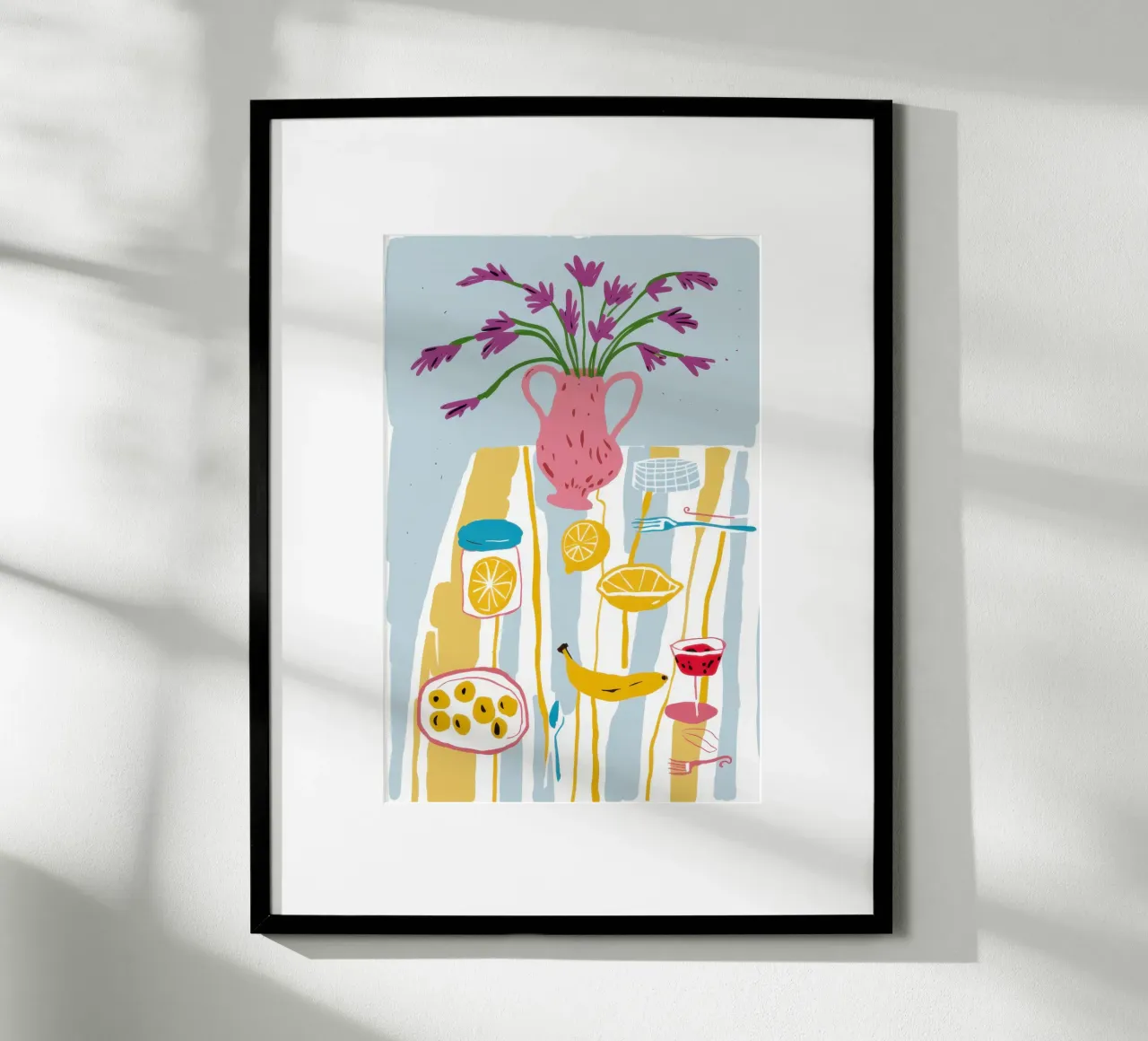Limonata e fiori poster da Bruce Juice