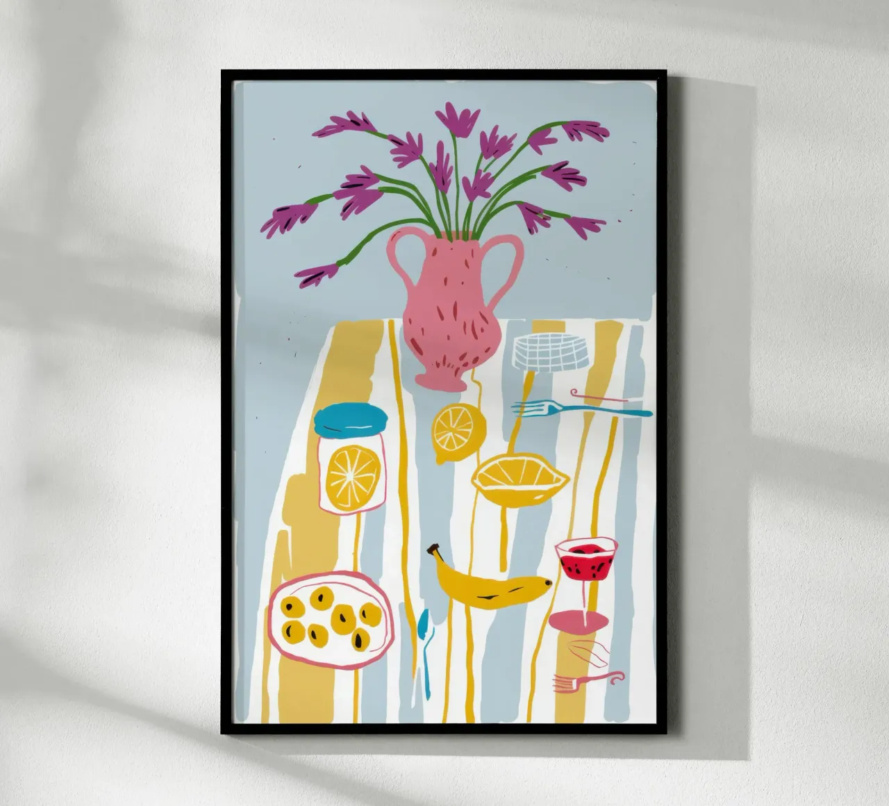 Limonata e fiori poster da Bruce Juice
