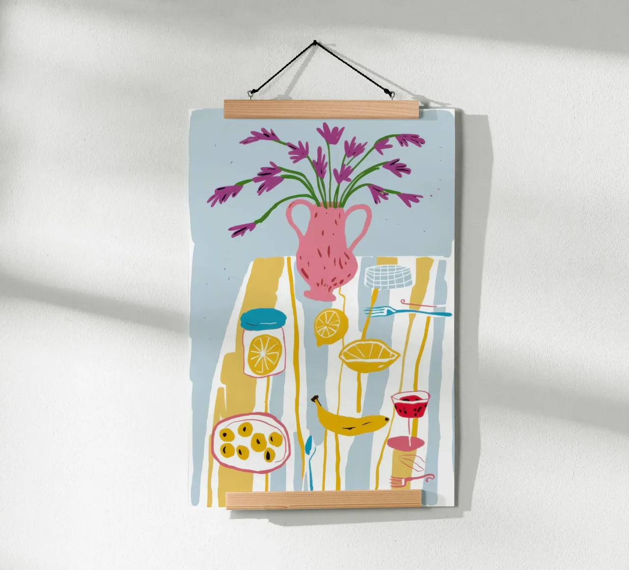 Limonata e fiori poster da Bruce Juice
