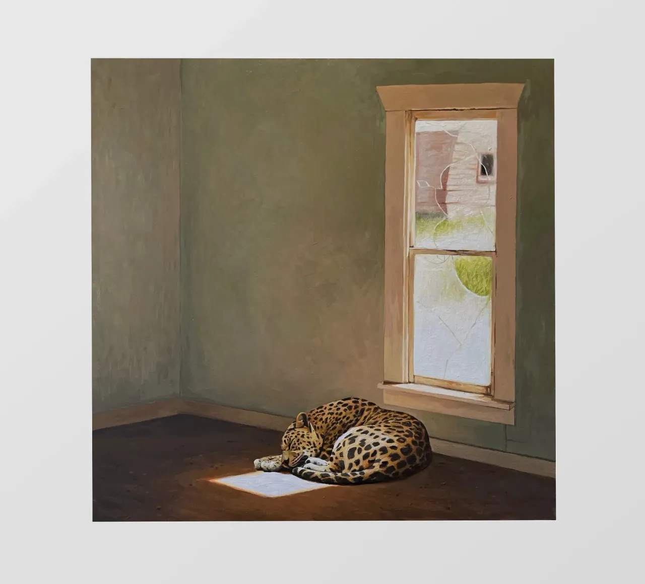 Josh Keyes Macchia solare telo in pvc da Trudeau Art Galley