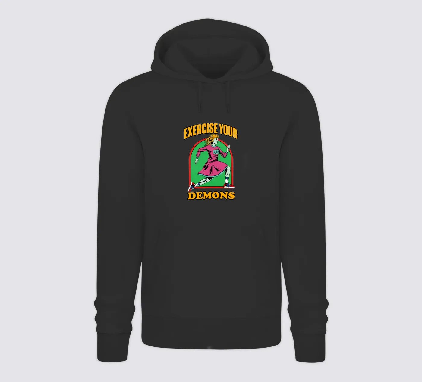 Exercise felpa con cappuccio da edsonramosart