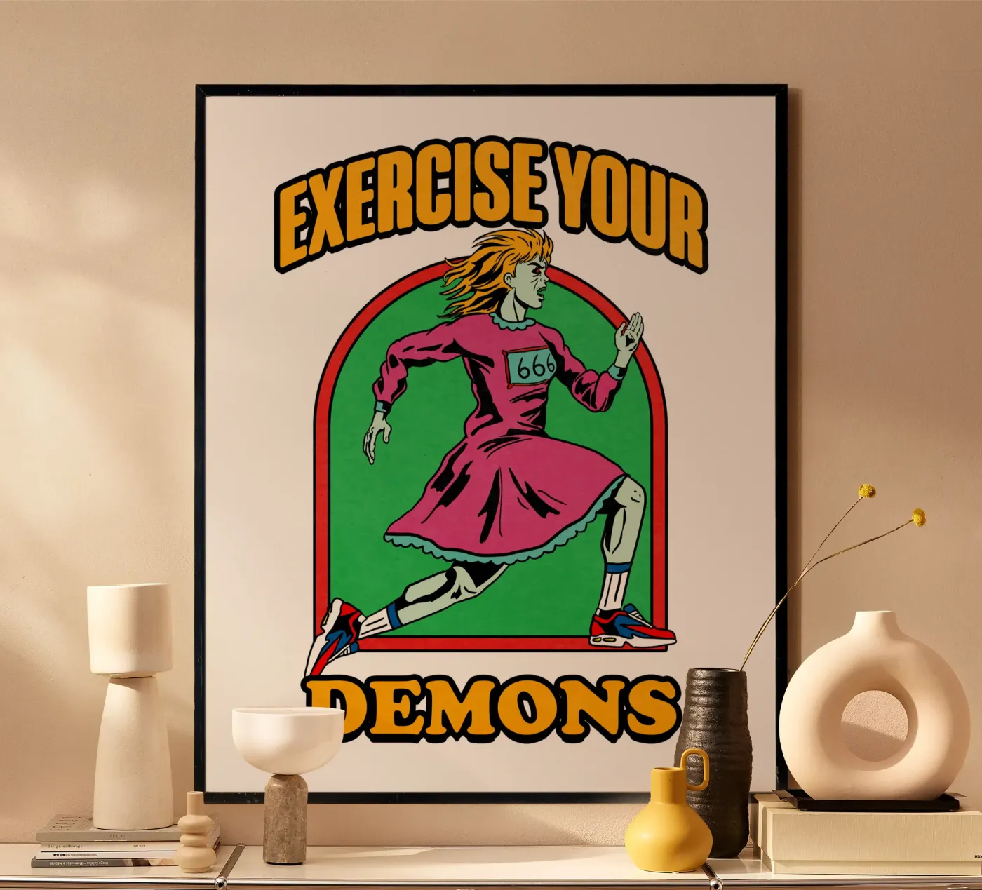 Exercise Poster von edsonramosart