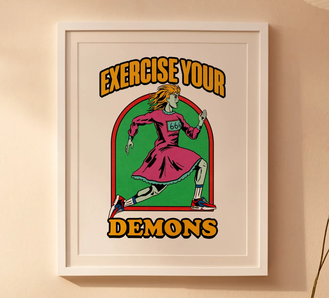 Exercise Poster von edsonramosart