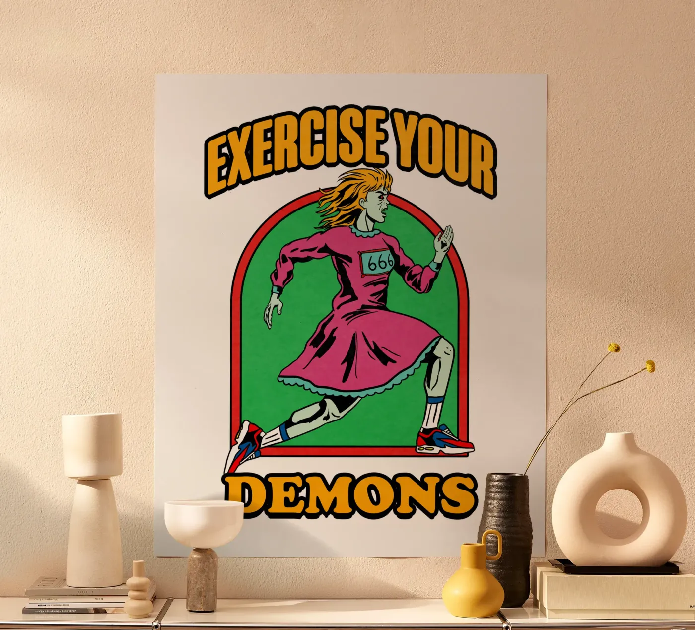 Exercise Poster von edsonramosart