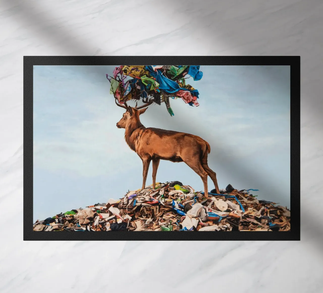 Corona Josh Keyes zerbino da Trudeau Art Galley