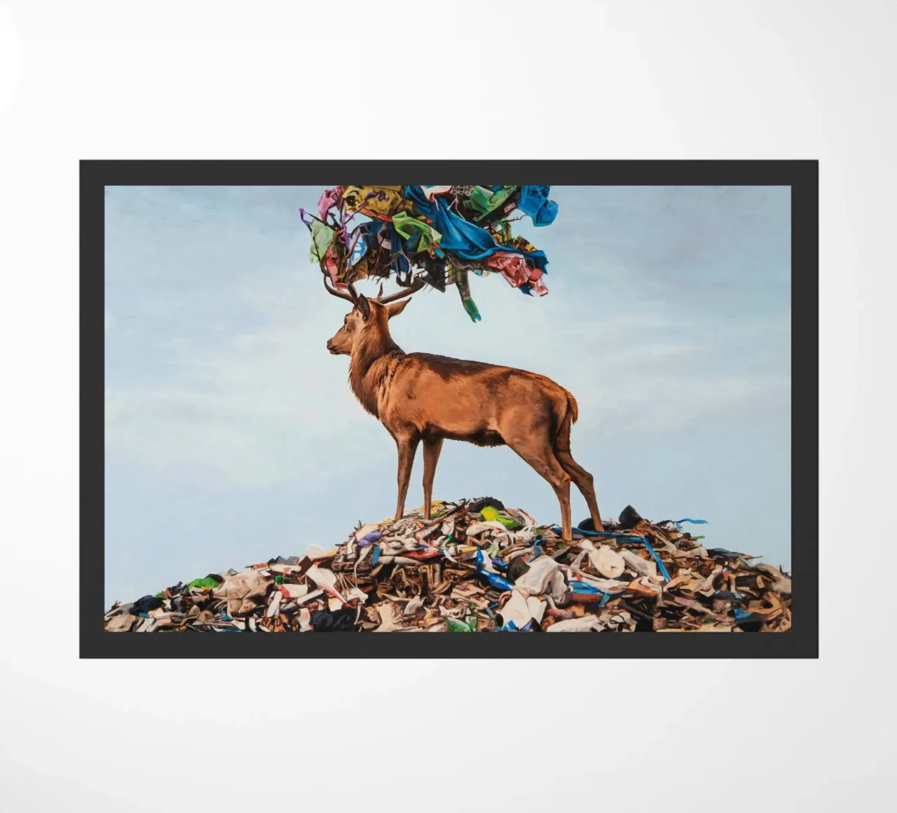 Corona Josh Keyes zerbino da Trudeau Art Galley