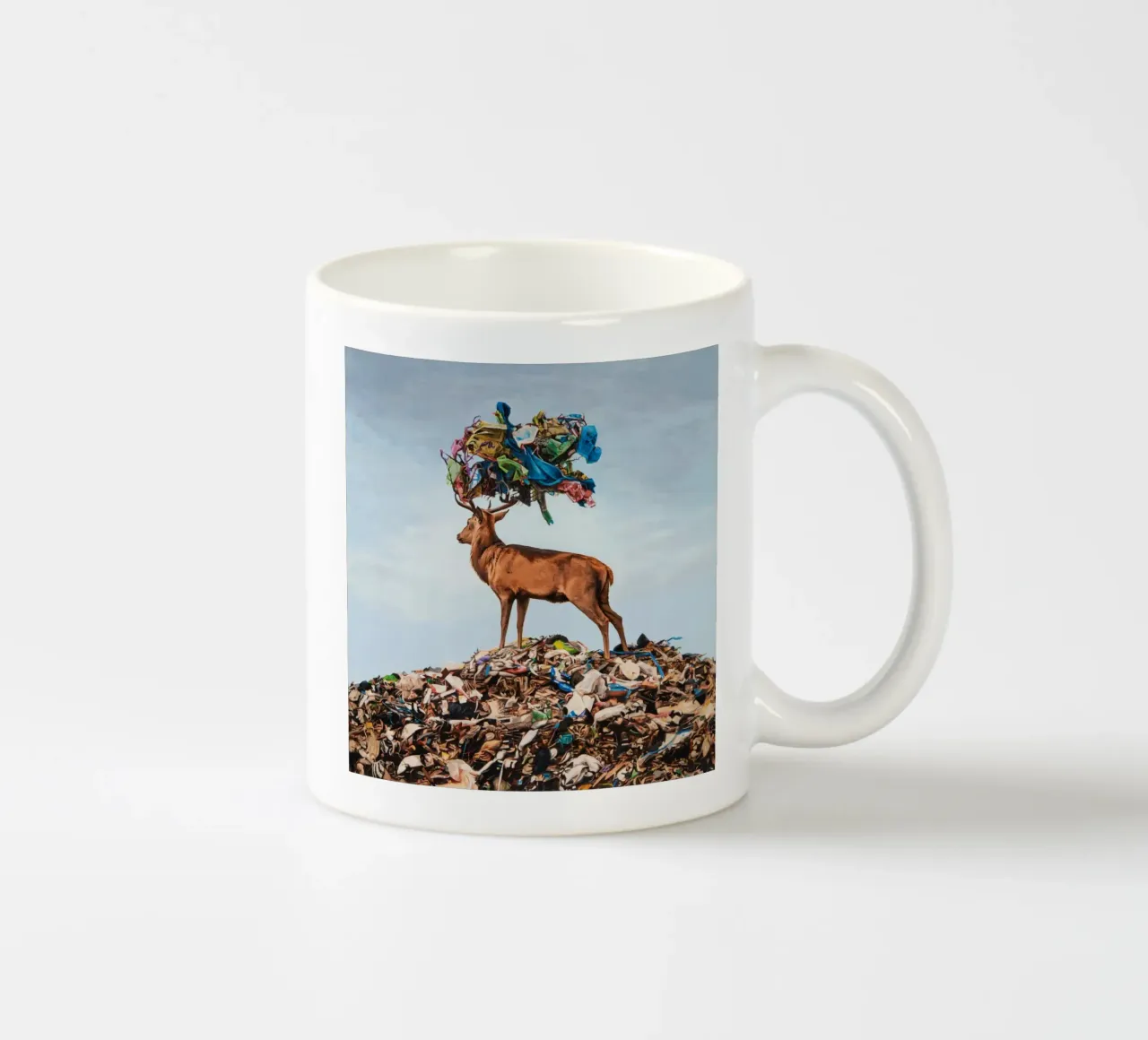 Corona Josh Keyes tazza in ceramica da Trudeau Art Galley