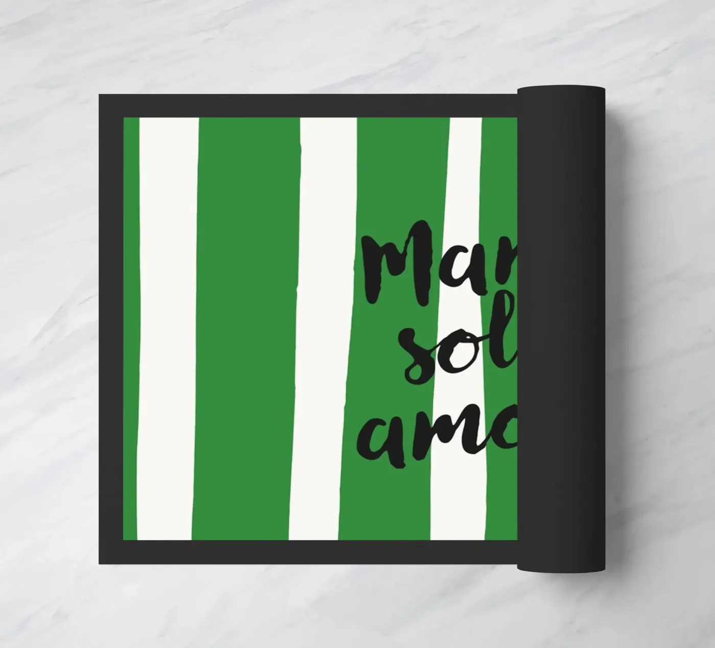 Mare Sole Amore doormat by Attaboy Dsgn