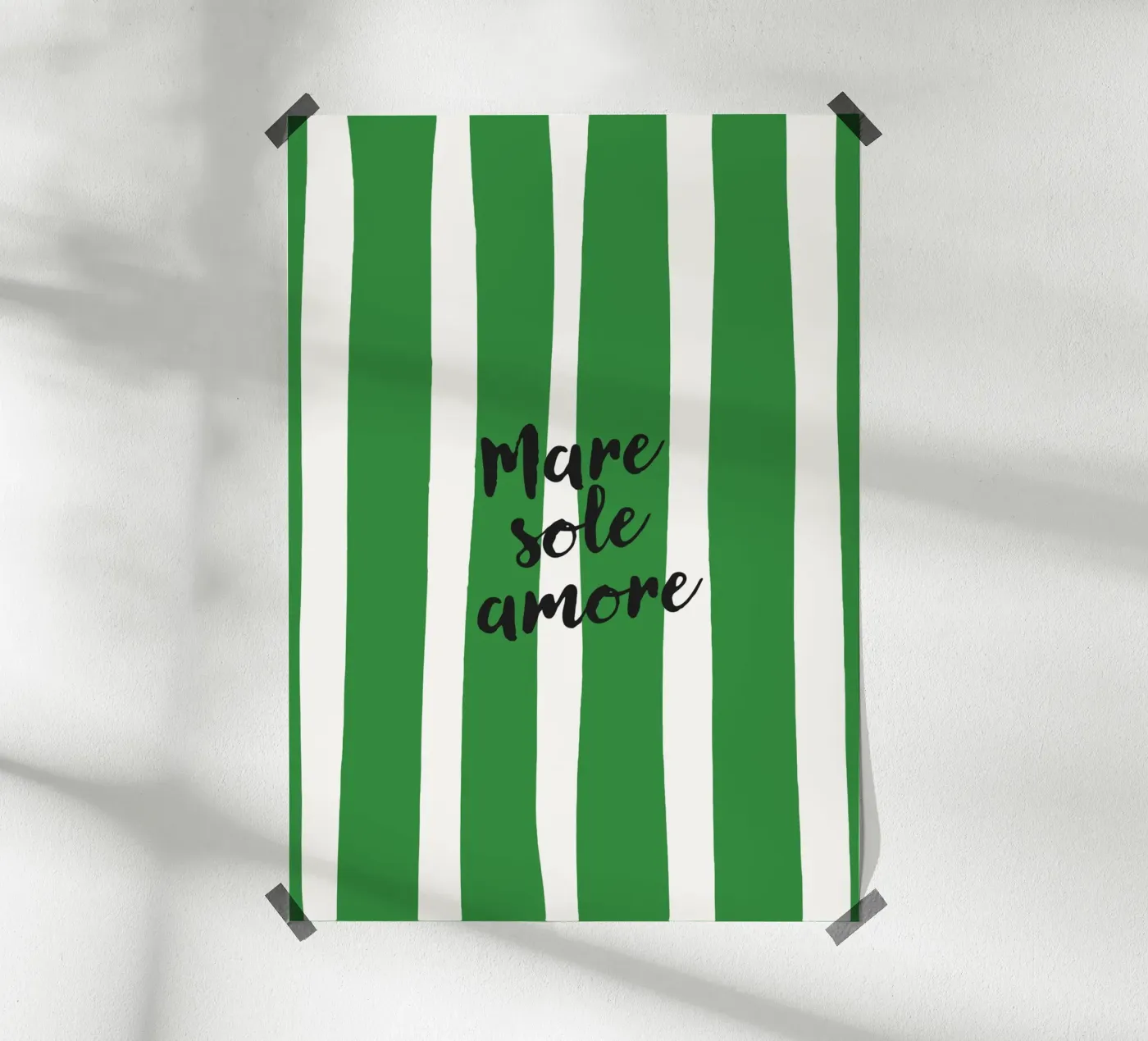 Mare Sole Amore poster da Attaboy Dsgn