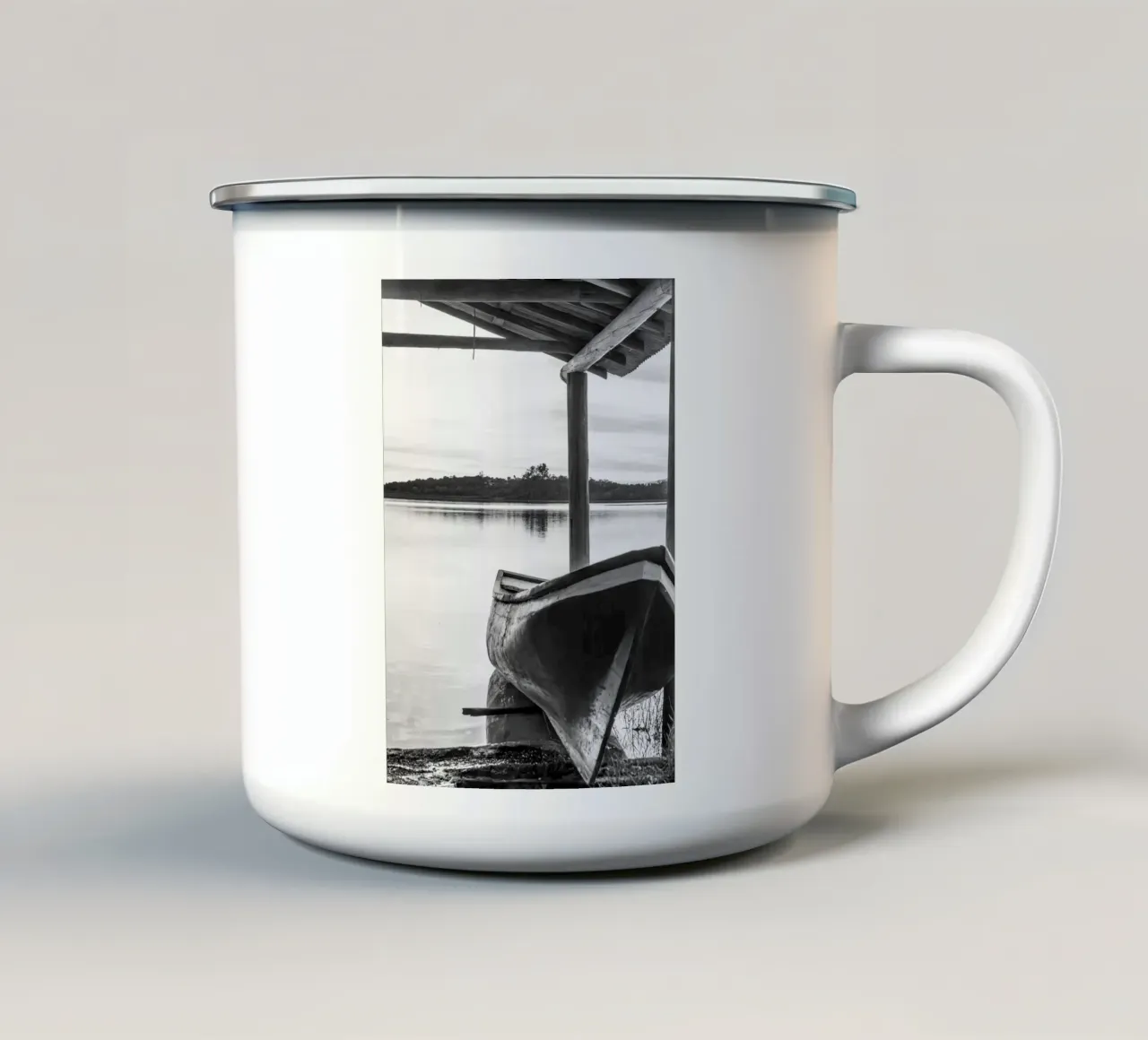 Barca tazza in smalto da rafael campezato