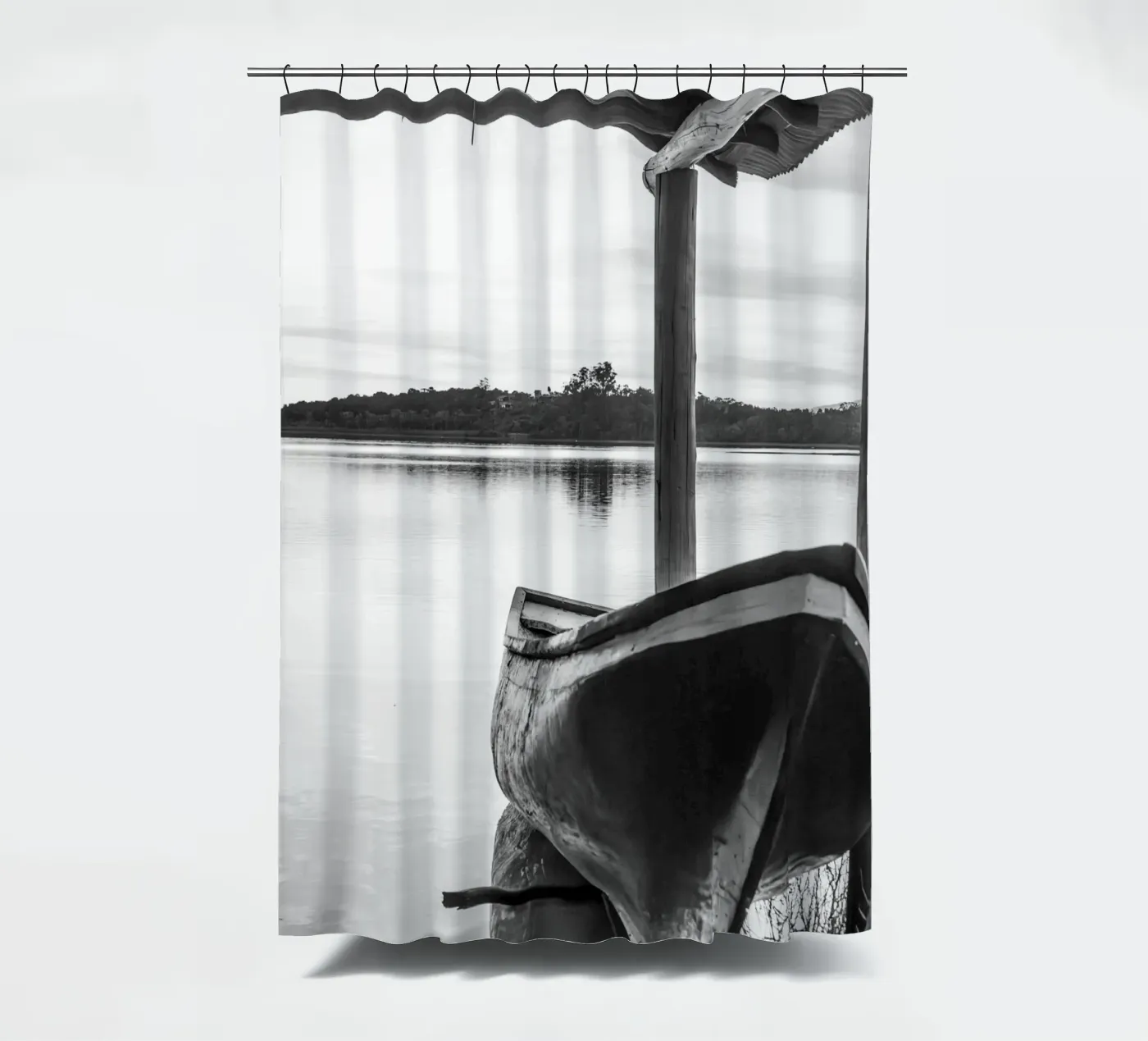 Boot douchegordijn van rafael campezato