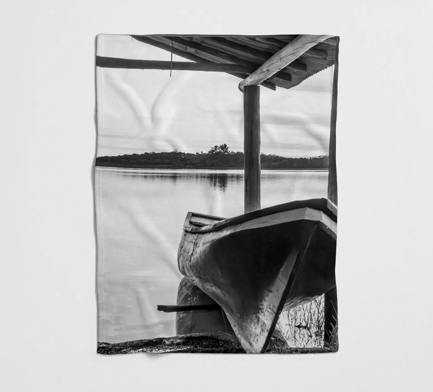 Boat Fleecedecke von rafael campezato