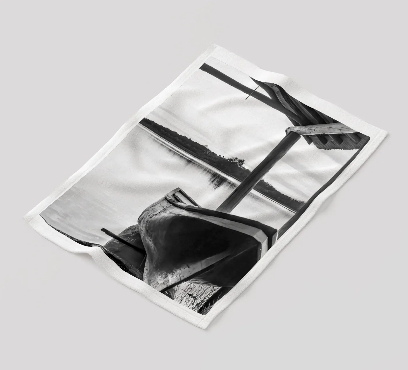 Boat Fleecedecke von rafael campezato