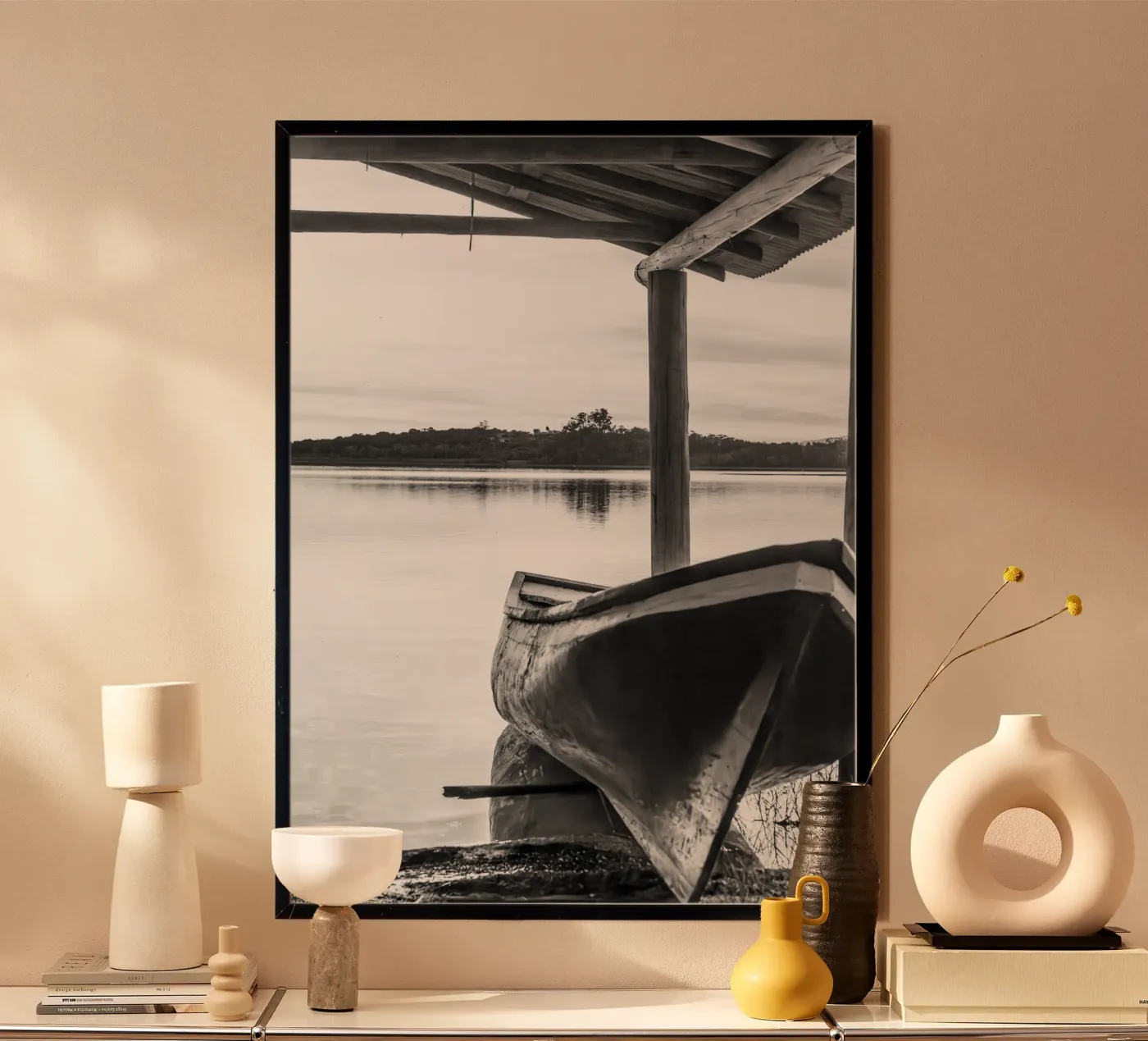 Boat poster de rafael campezato