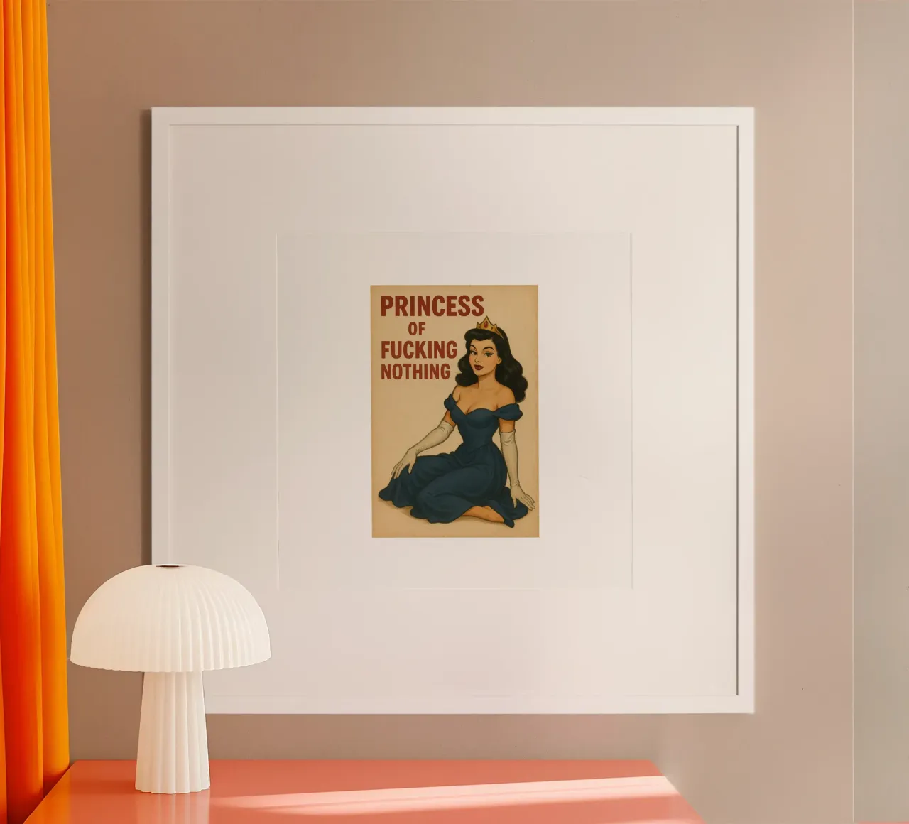 Prinzessin des Nichts Poster von Fies&Fein