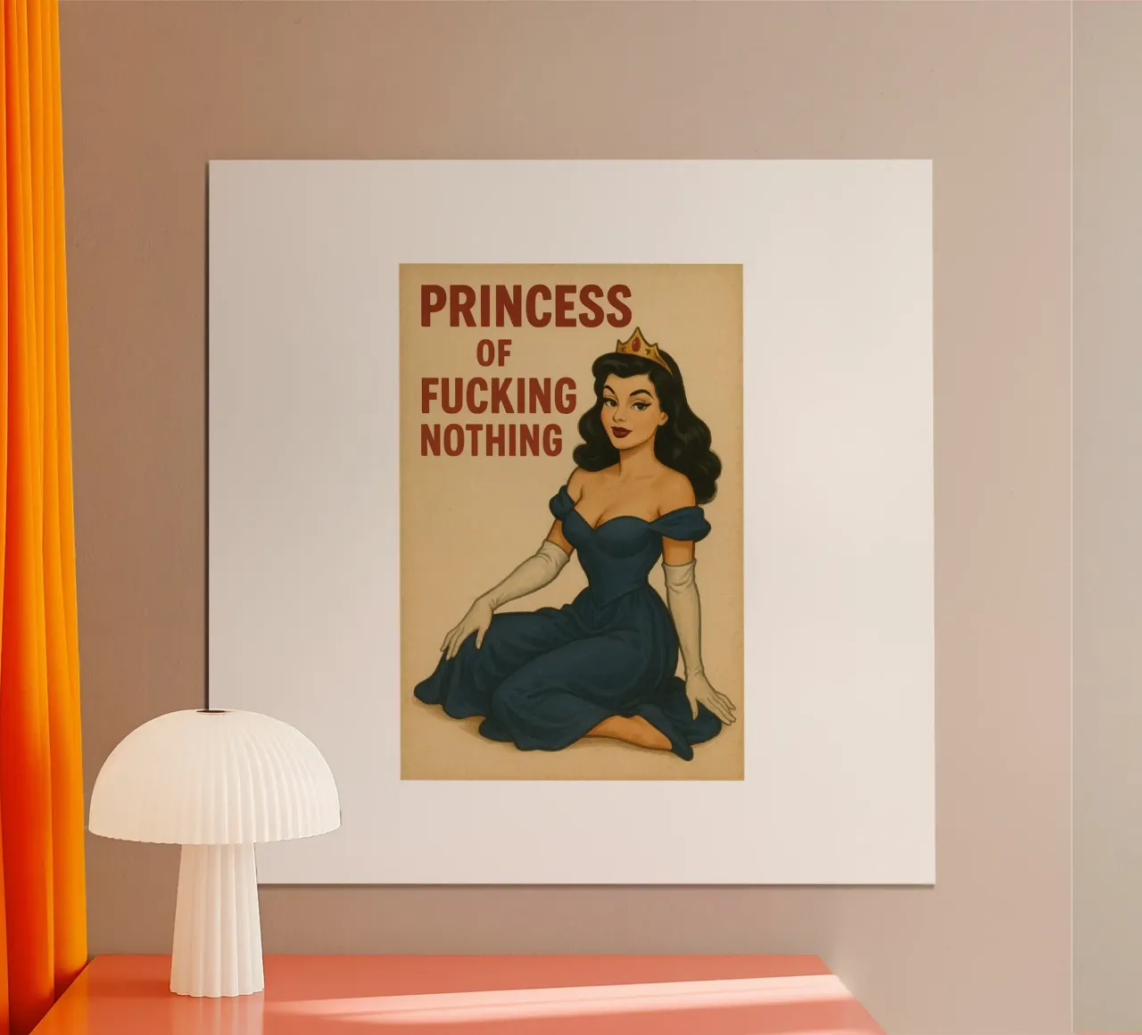 Prinzessin des Nichts Poster von Fies&Fein