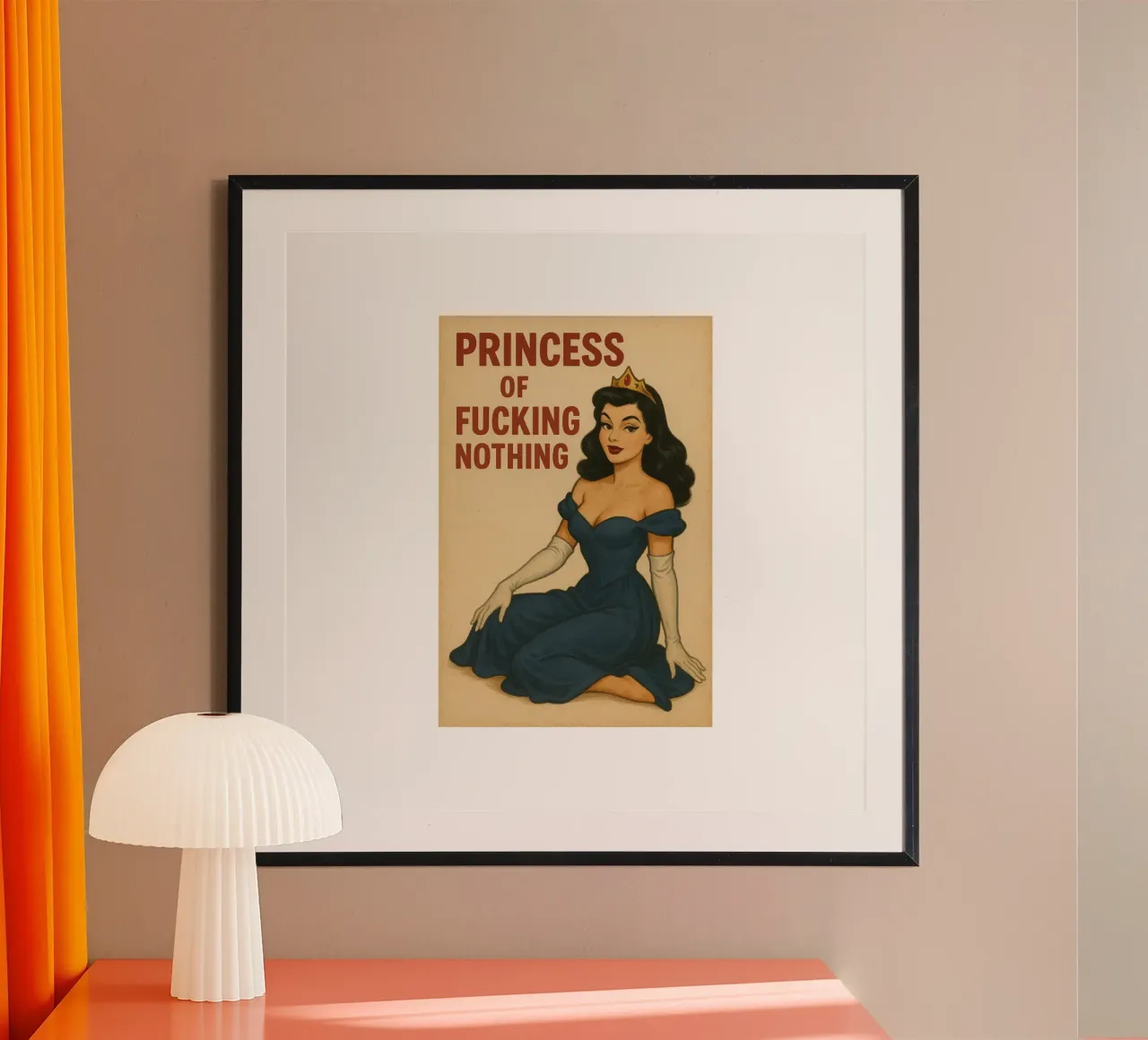 Prinzessin des Nichts Poster von Fies&Fein