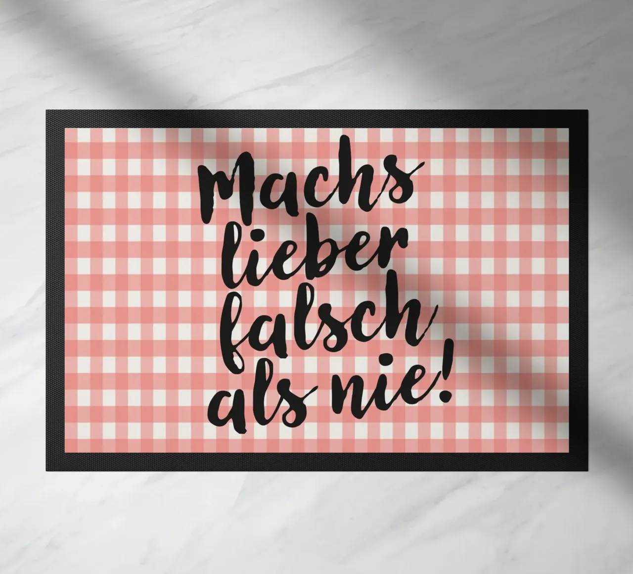 Machs lieber falsch als nie! zerbino da Attaboy Dsgn