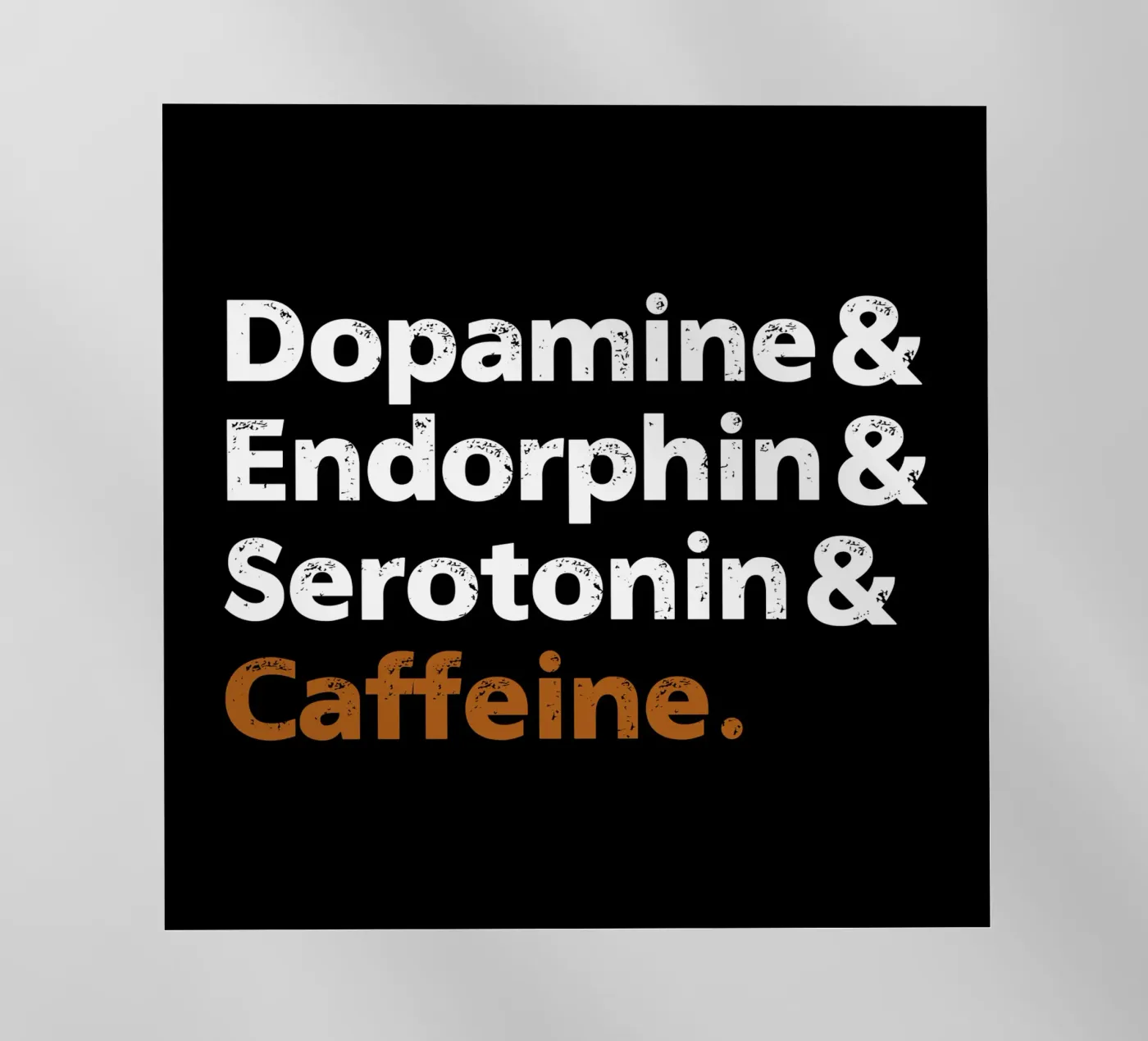 Cafeïne backlit folie van Mariel Toigo