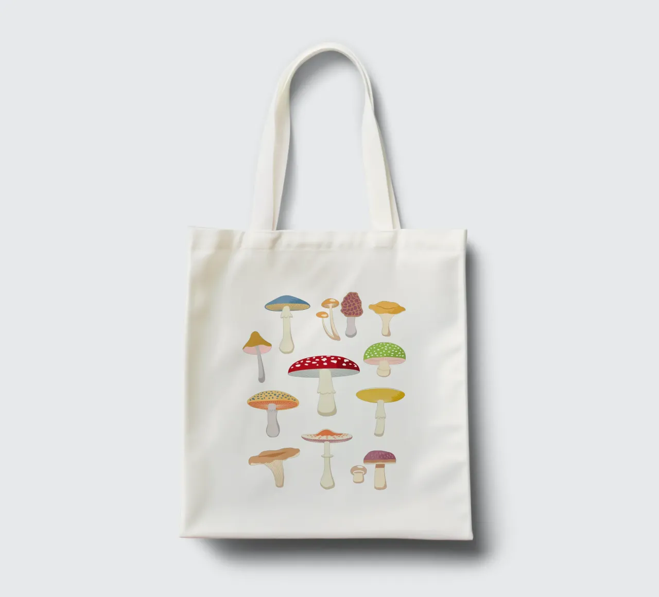 Mushroom Lovers tote bag by Mariel Toigo