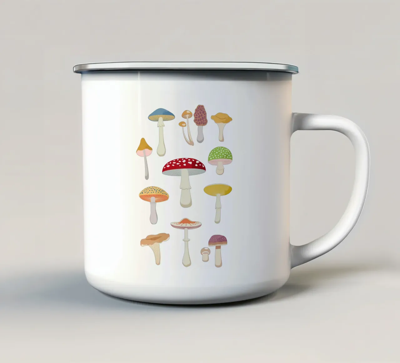 Amanti dei funghi tazza in smalto da Mariel Toigo