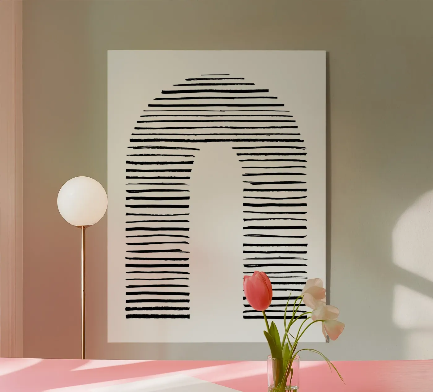 Boho arch Acryl-Glas von Mariel Toigo