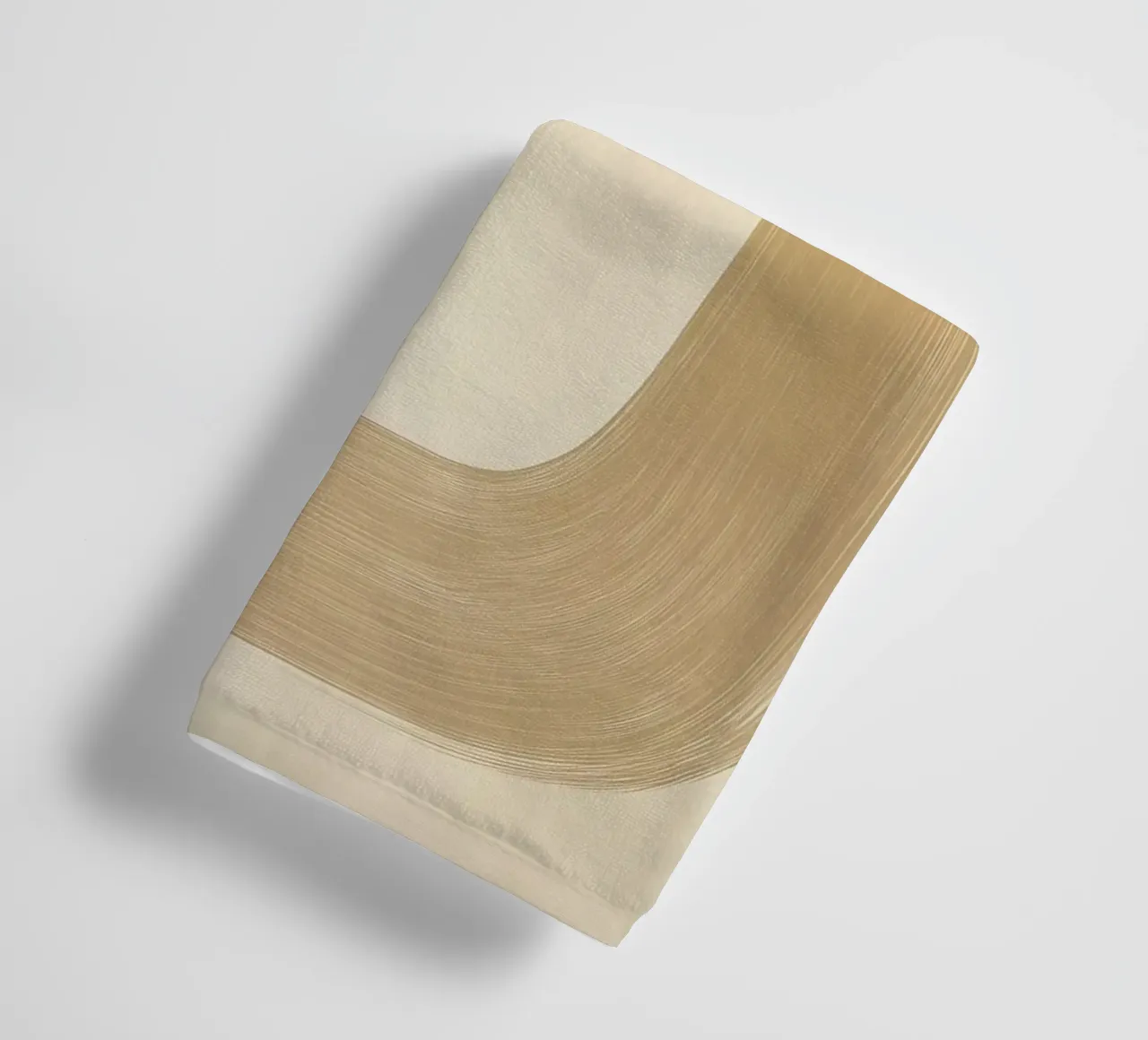 Forme astratte in colori marroni asciugamano da bagno da Imagine