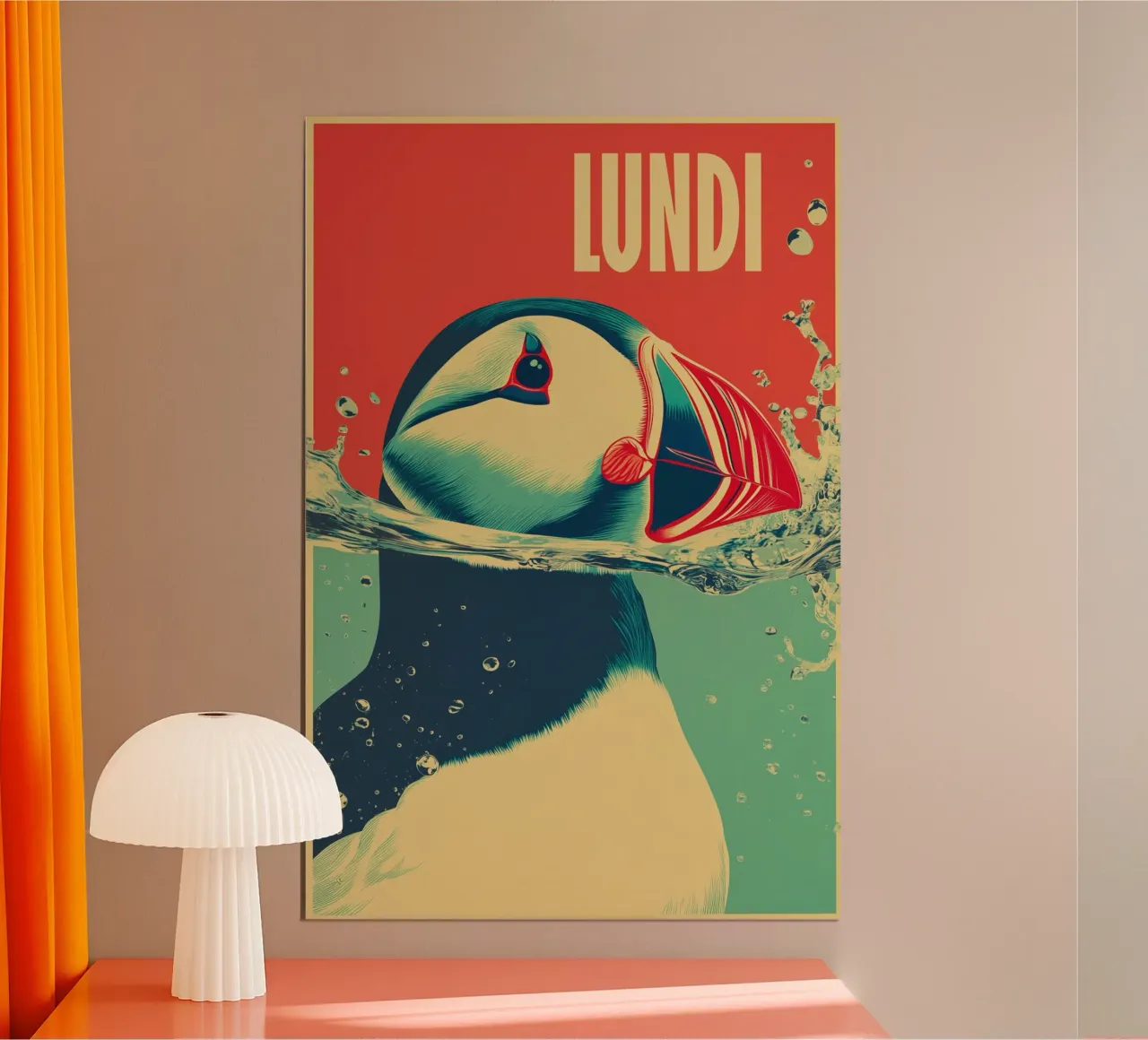 Pulcinella dall'anima retrò poster da Autofocus