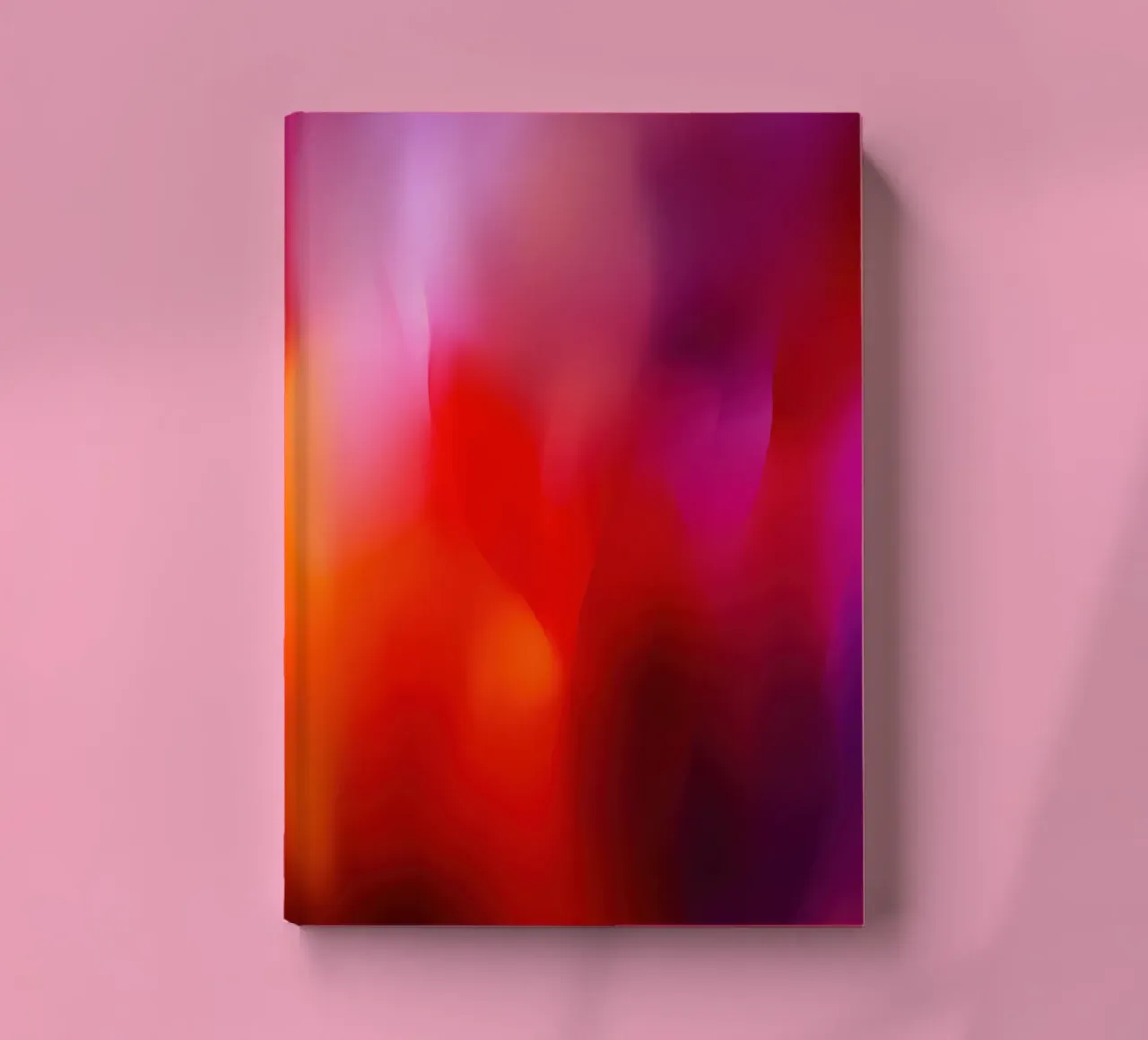 Tulip intoxication | Colour symphony in orange-red-magenta notebook by Autofocus
