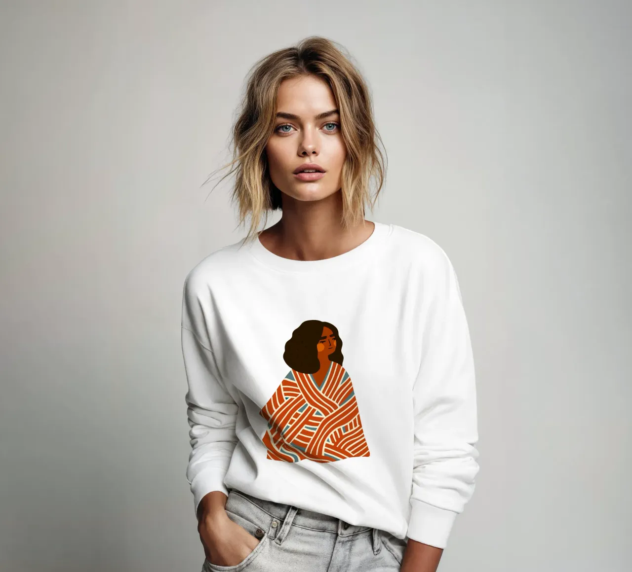 Avvolto nella forza felpa da Studio Sori