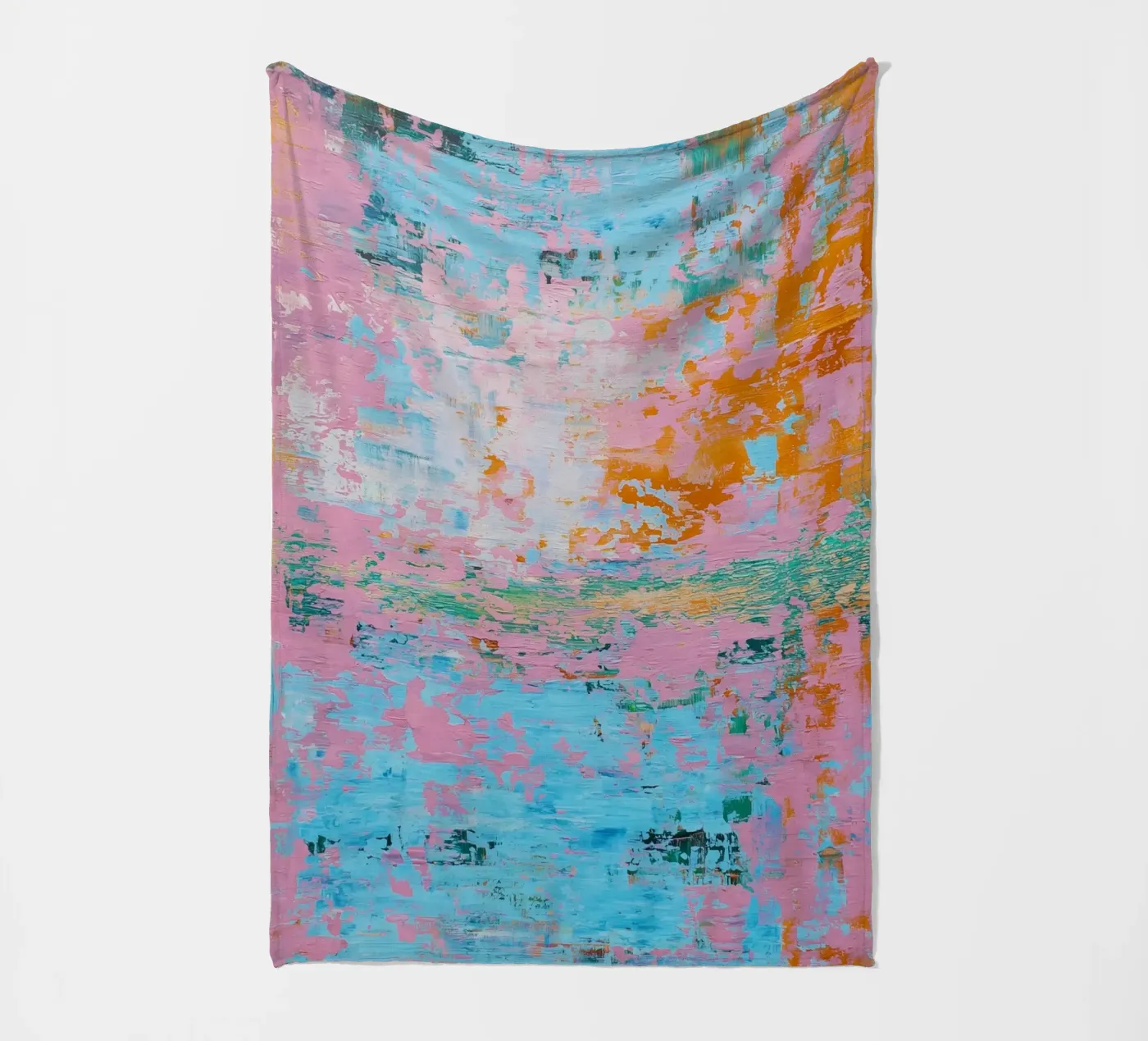 Magic spatula texture Fleecedecke von Carinaprint