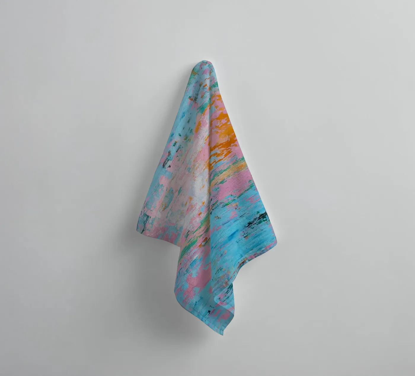 Magic spatula texture towel by Carinaprint