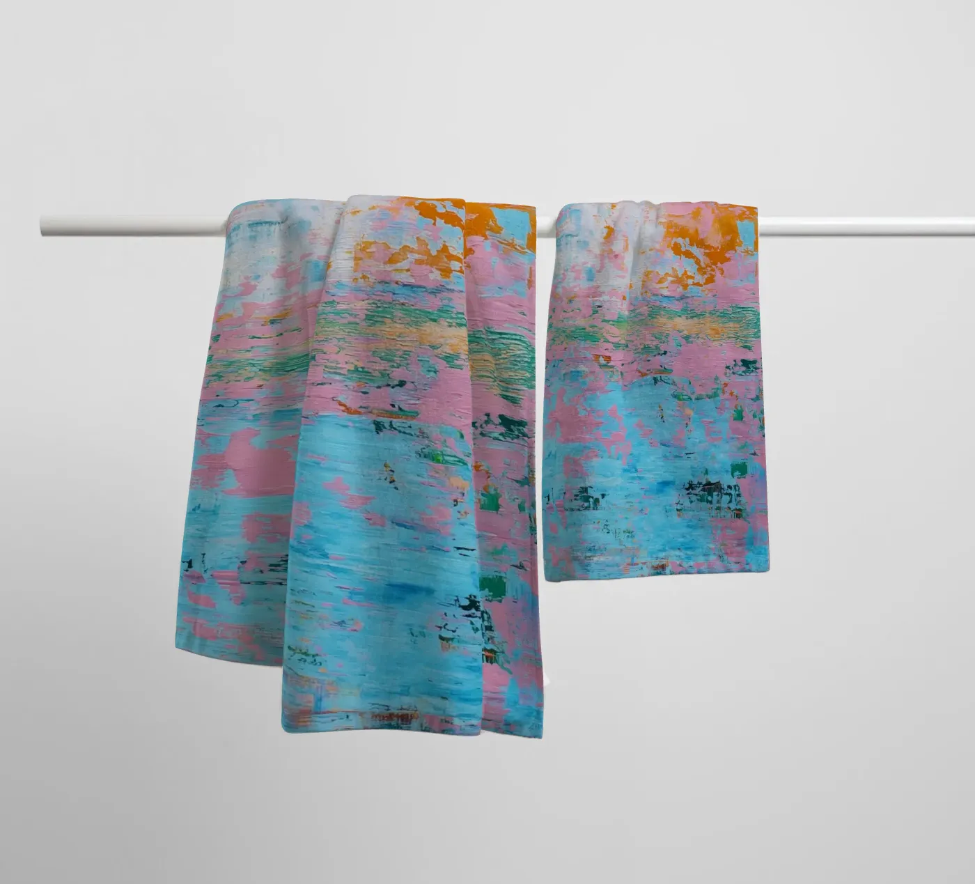 Magic spatula texture towel by Carinaprint