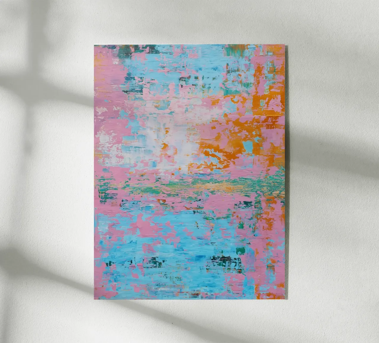 Magic spatula texture Acryl-Glas von Carinaprint