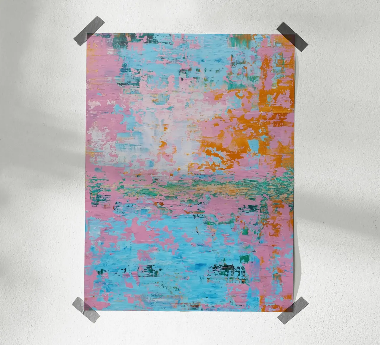 Magic spatula texture poster by Carinaprint