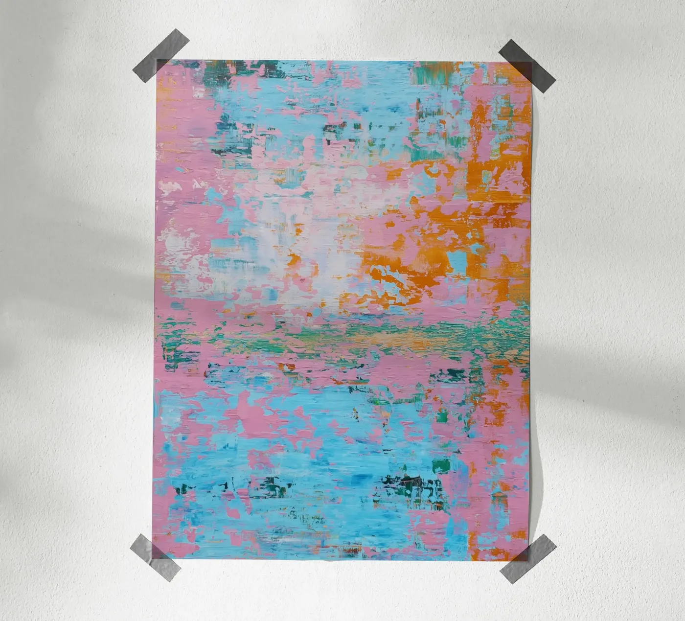 Magische Spachtel Textur Poster von Carinaprint