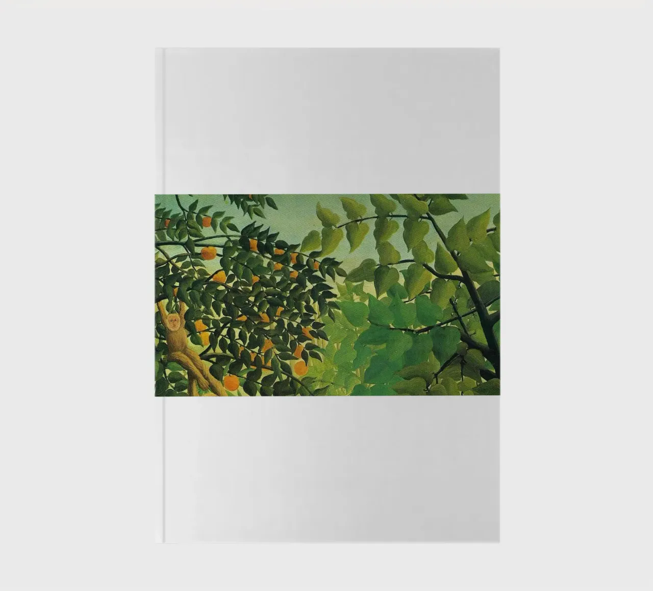 monkey hanging from a tree notebook by taylor shop