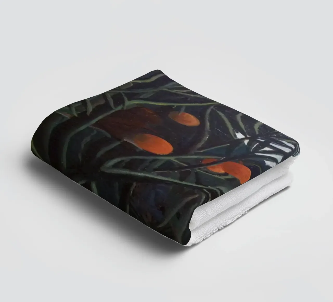 donkere schaduwen vogel badhanddoek van taylor shop