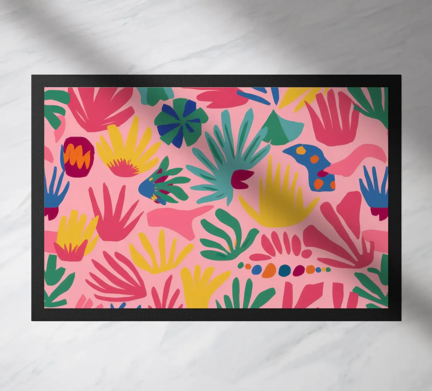 Pink Jungle Pattern zerbino da Lyra Glaze