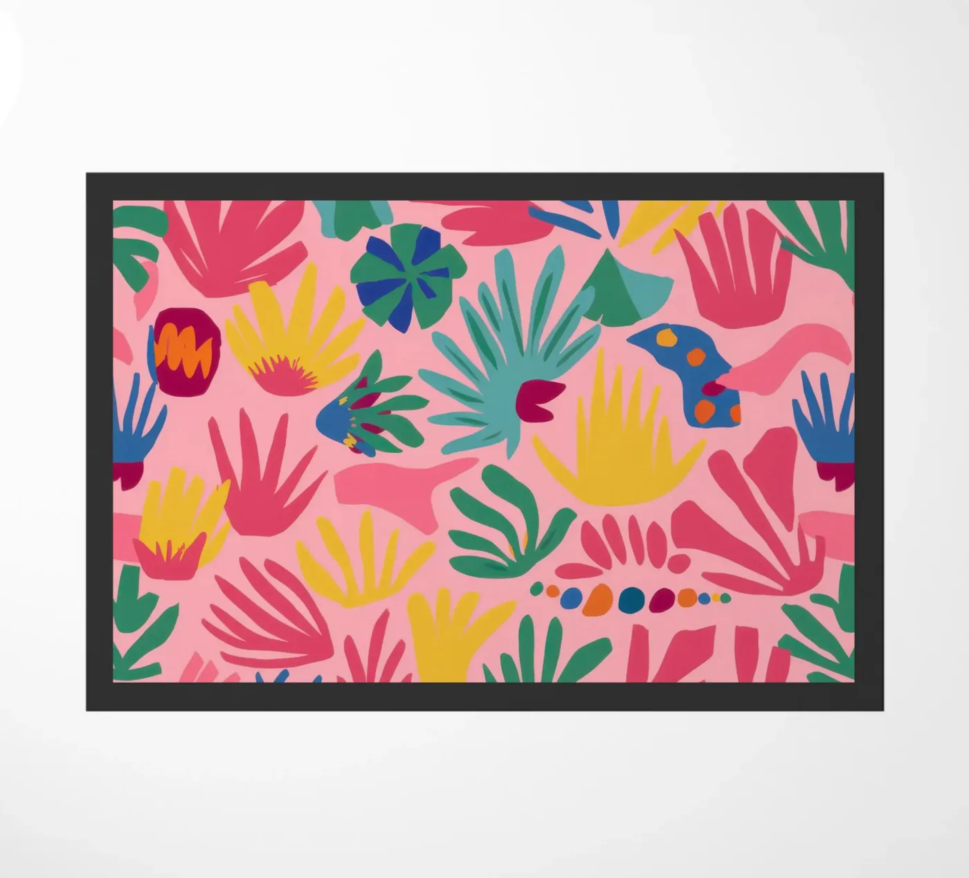 Pink Jungle Pattern zerbino da Lyra Glaze