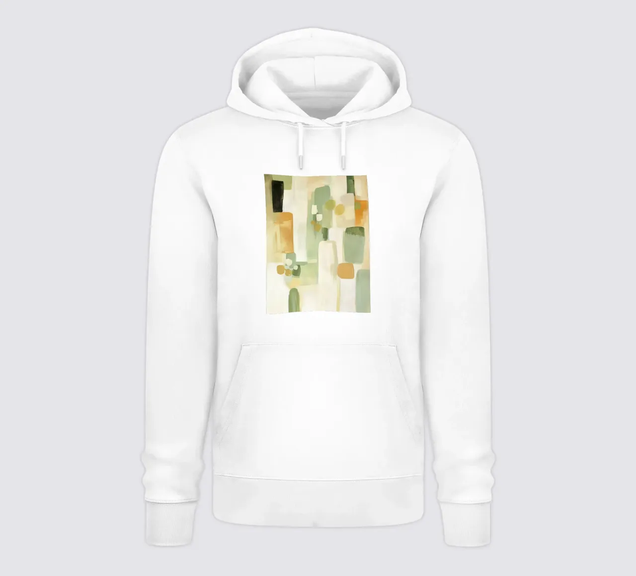 Forme organiche astratte felpa con cappuccio da Imagine