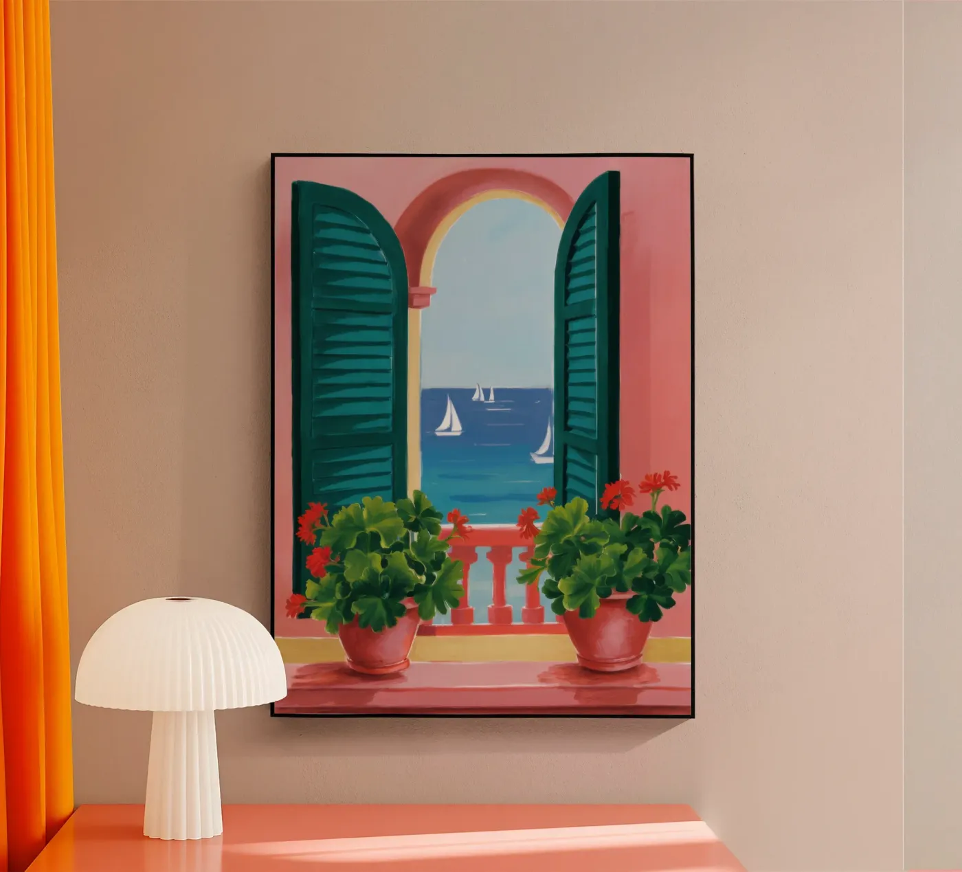 Balcone Vista Mare plexiglass da Lyra Glaze