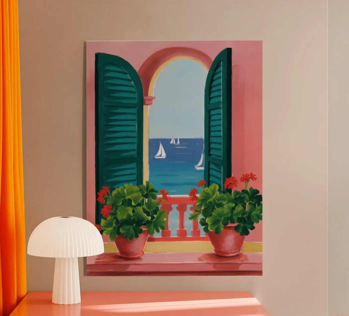 Balcone Vista Mare plexiglass da Lyra Glaze