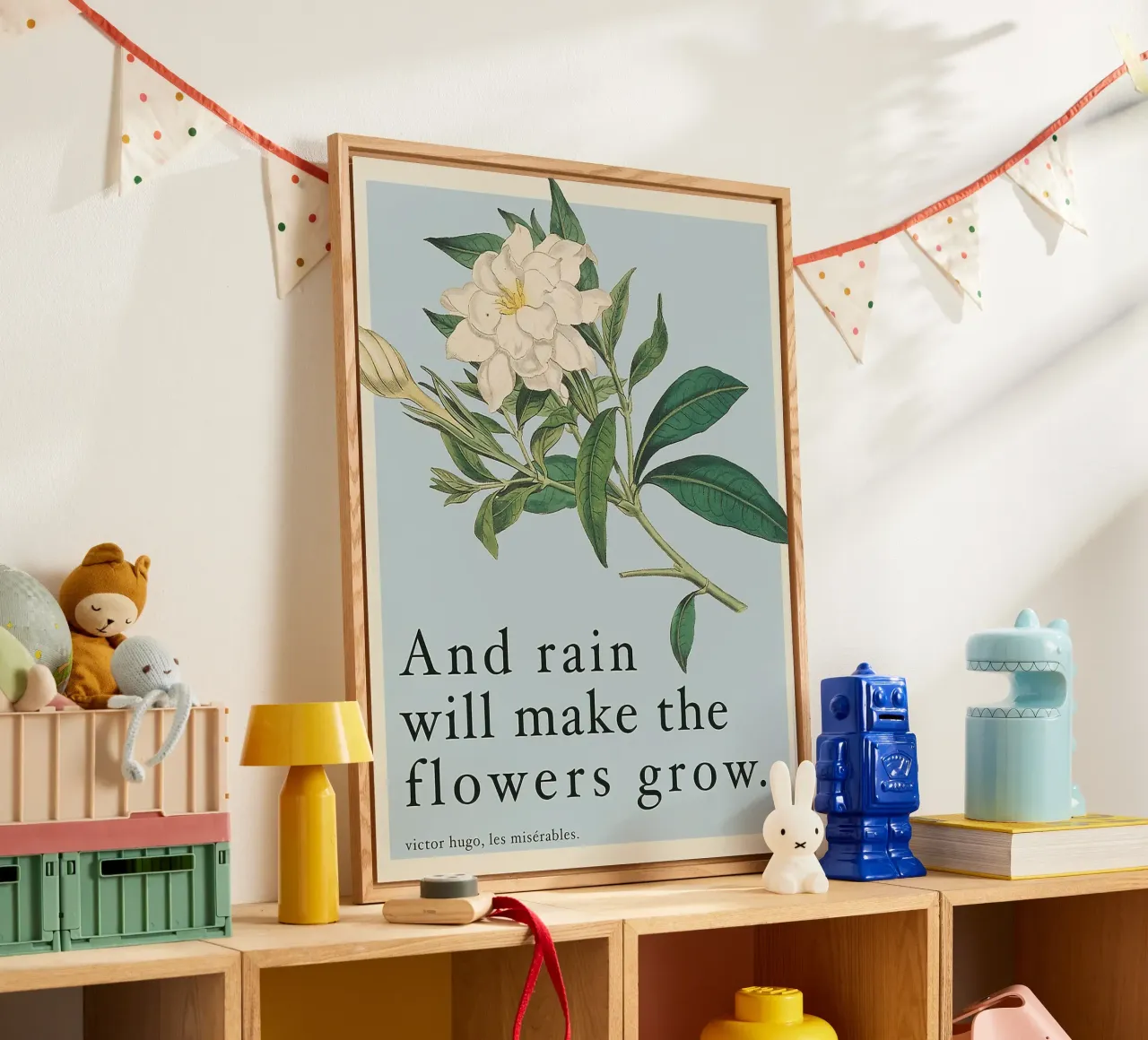 E la pioggia farà crescere i fiori plexiglass da Leahprint
