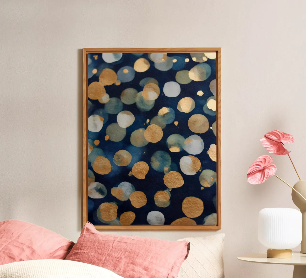 Mitternachtskonfetti Forex-Platte von Form & Field Studio