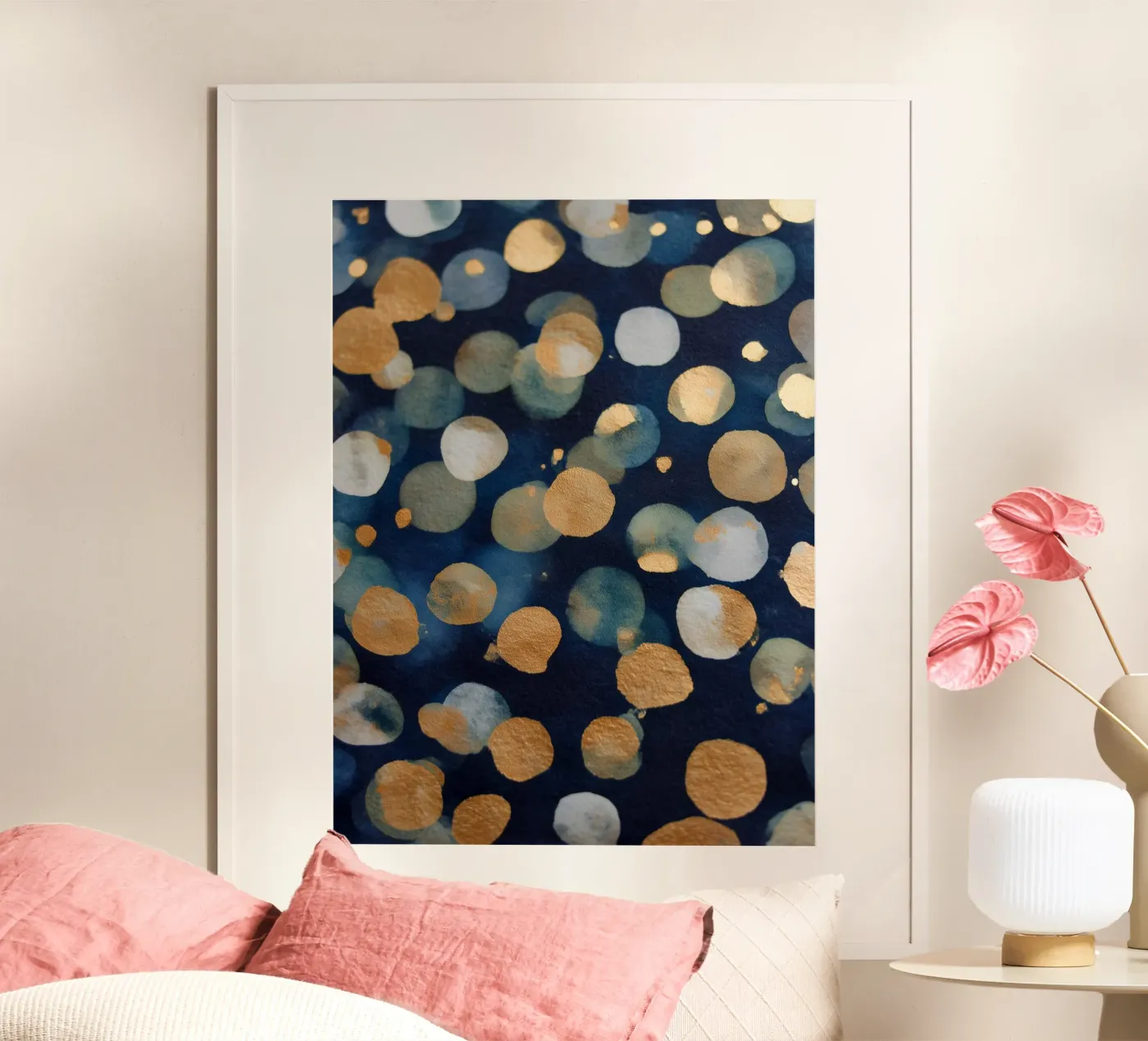 Midnight Confetti poster da Form & Field Studio