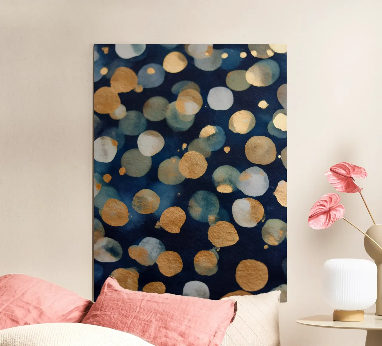 Midnight Confetti Poster von Form & Field Studio