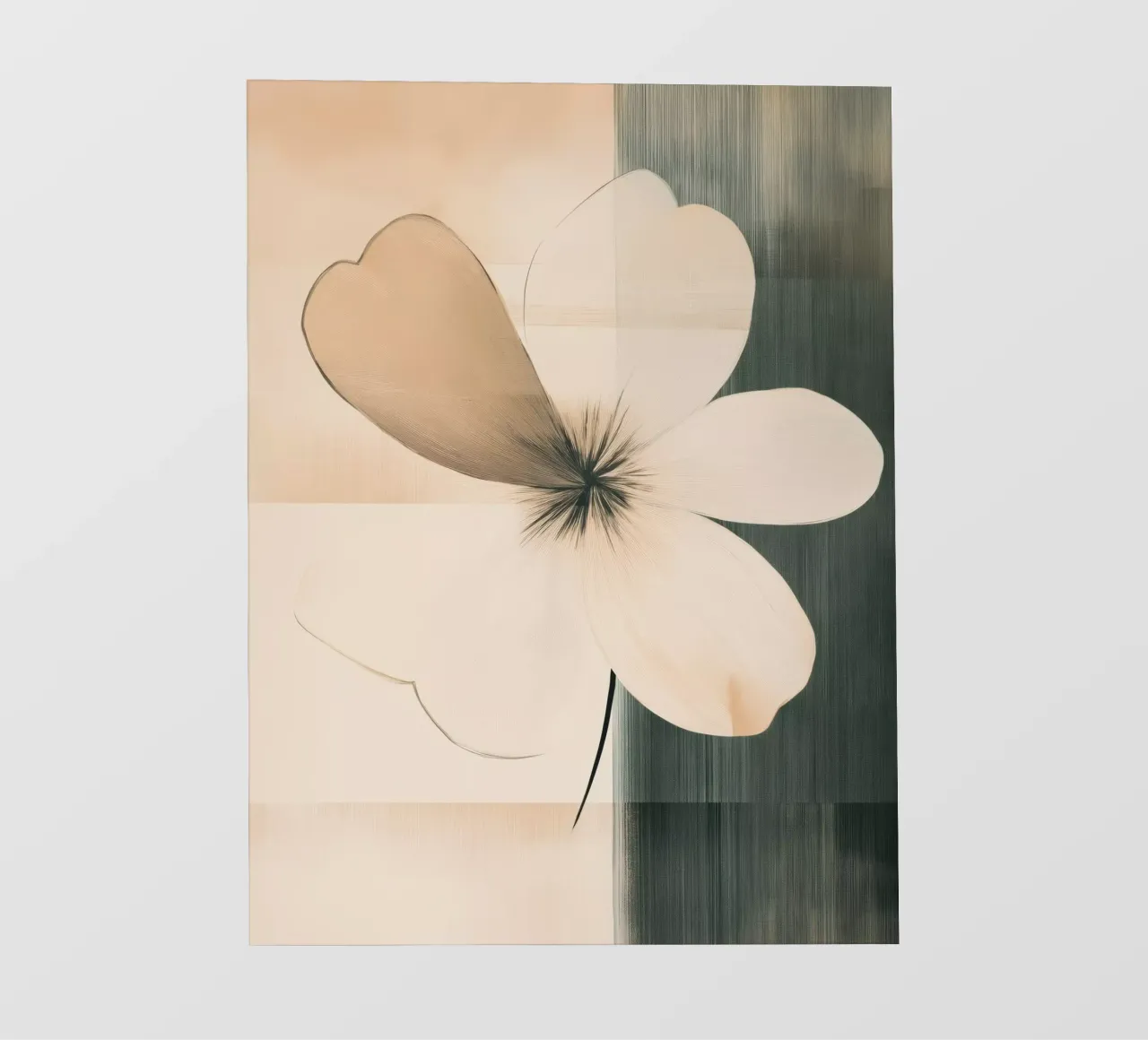 Abstract flowers pvc cover by Imagine