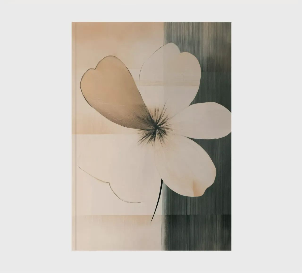 Abstract flowers notebook by Imagine